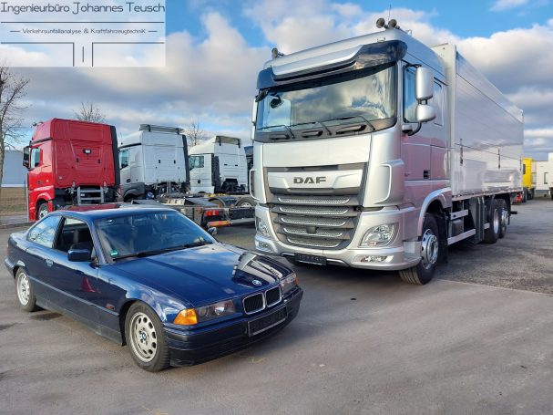 Sichtverhältnis PKW - LKW III von III